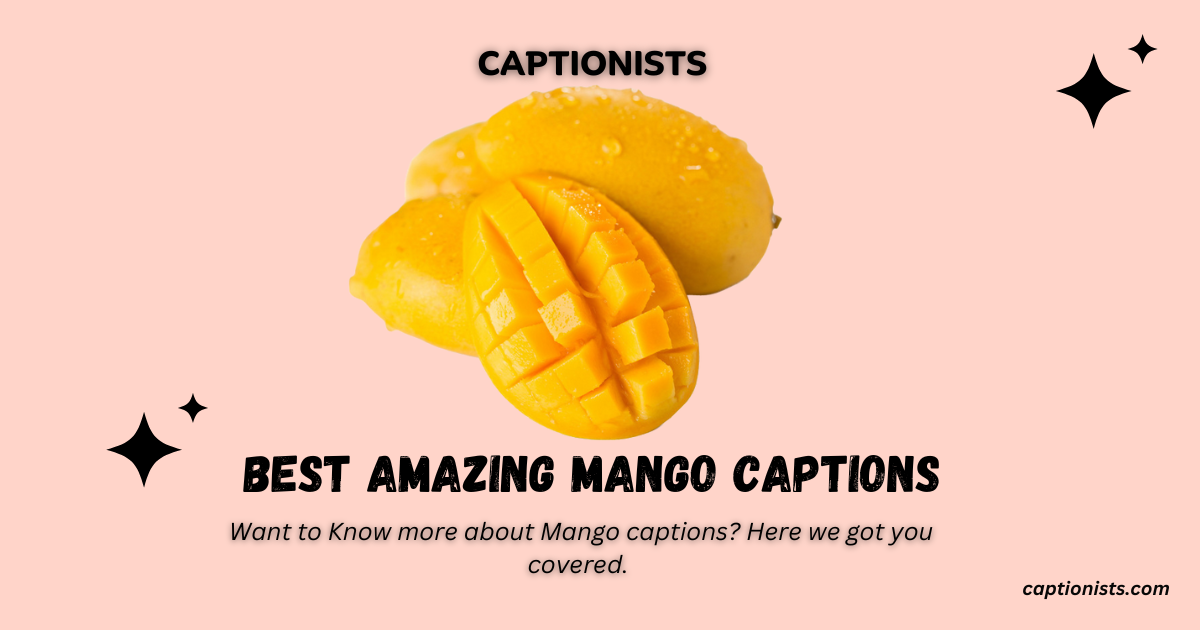 Mango captions